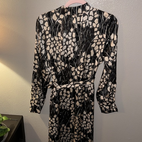 H&M x Richard Allen shirt midi dress nwot - Picture 8 of 10